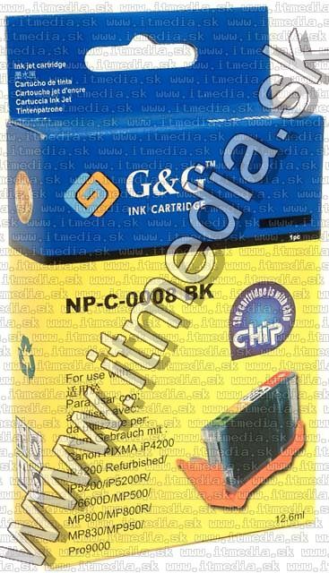 Image of Canon ink (GnG) CLI-8 ***Black*** *CHIP* (IT4228)