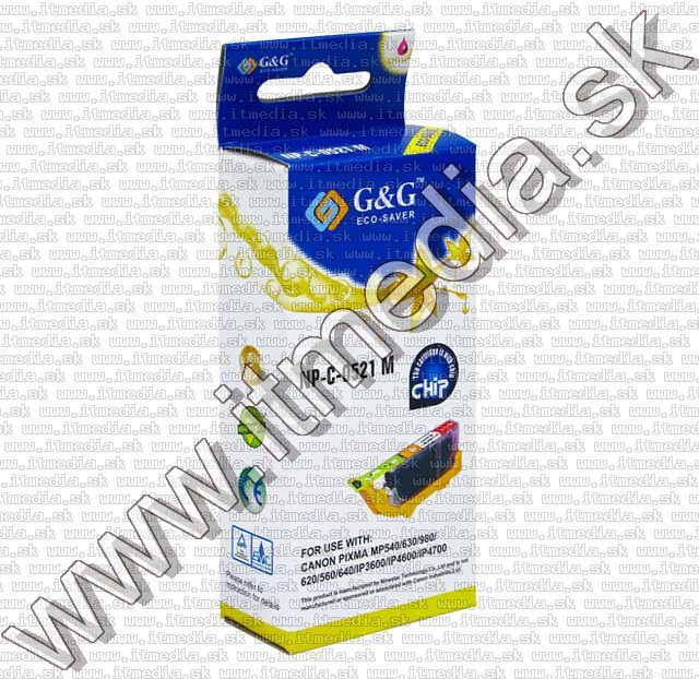 Image of Canon ink (GnG) CLI-521 Magenta *CHIP* (IT5870)