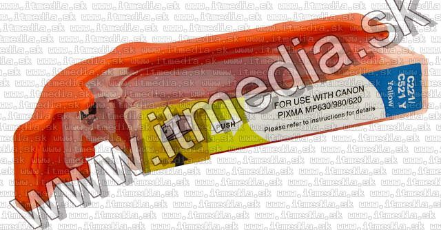 Image of Canon ink (GnG) CLI-521 Yellow *CHIP* (IT5871)