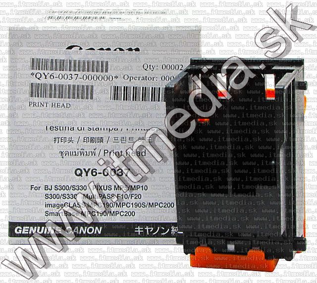 Image of Canon Print Head QY6-0037-000 (MPC190, S300) (IT5416)