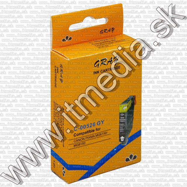 Image of Canon ink (ezPrint) CLI-526 !! Grey !! **With Chip** (IT7027)