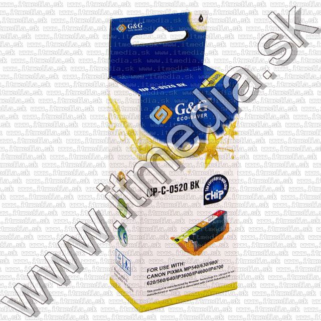 Image of Canon ink (GnG) PGI-520 Black *CHIP* (IT6913)