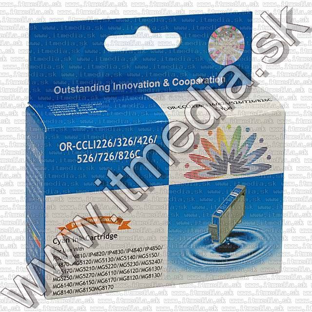 Image of Canon ink (itmedia) CLI-526 Cyan *No Chip* (IT7621)