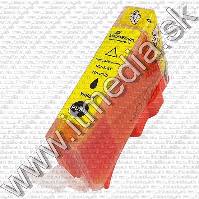Image of Canon ink (MediaRange) CLI-526 Yellow *No Chip* (IT7479)