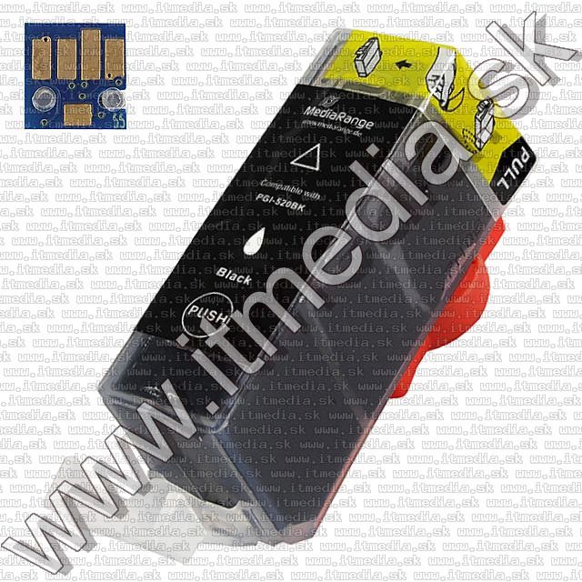 Image of Canon ink (MediaRange) PGI-520 Black *With Chip* (IT7493)