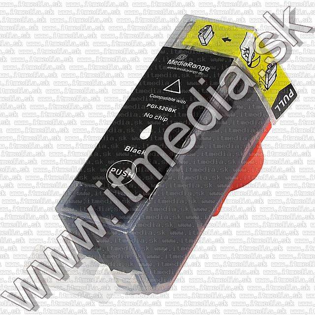 Image of Canon ink (MediaRange) PGI-520 Black *No Chip* (IT7488)
