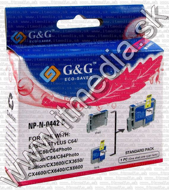 Image of Epson ink (GnG) 0T442 cyan (IT6491)