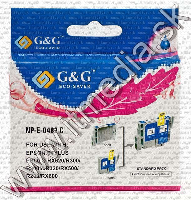 Image of Epson ink (GnG) 0T482 cyan (IT5678)