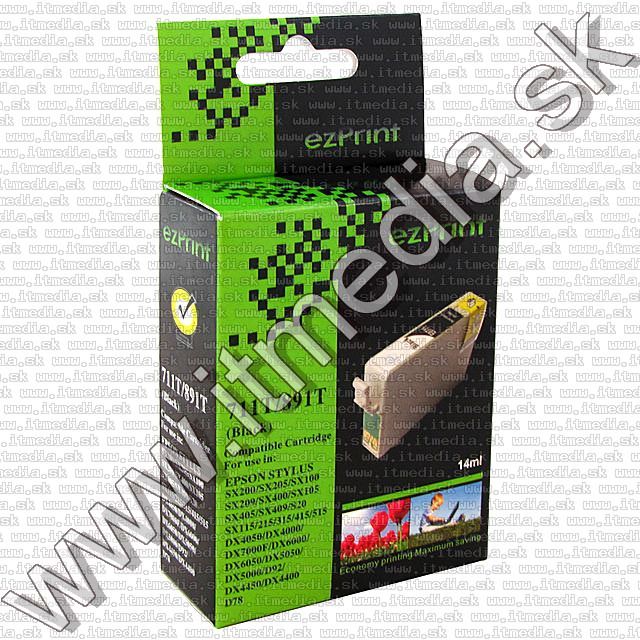 Image of Epson ink (ezPrint) 0T711 *black* (6.0) (IT6841)