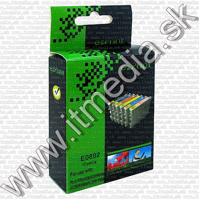 Image of Epson ink (ezPrint) 0T802 v6.0 *Cyan* (IT6877)