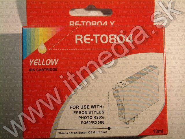 Image of Epson ink (GnG) 0T804 *yellow* (IT1959)