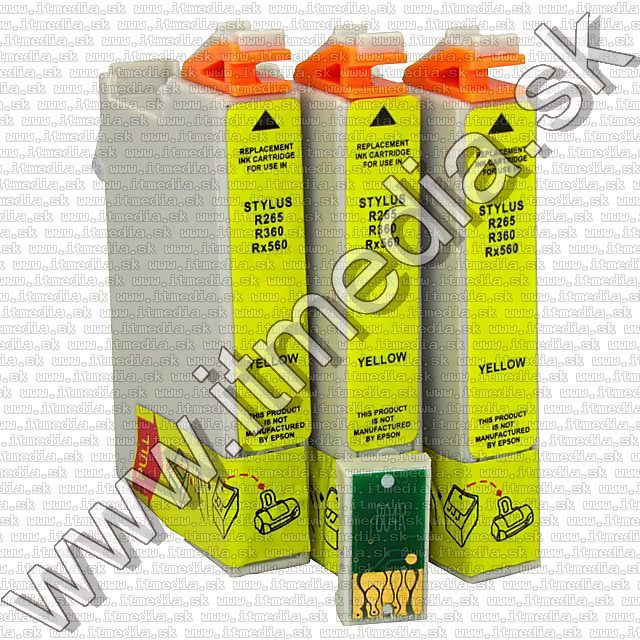 Image of Epson ink (LOGIC) T0804 v3.11 *Yellow**3pack* (IT6898)