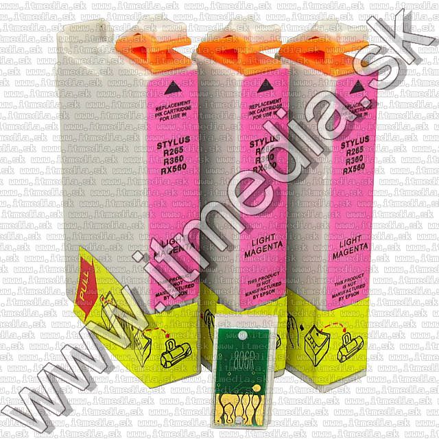 Image of Epson ink (LOGIC) T0806 v3.11 *Light Magenta**3pack* (IT6900)