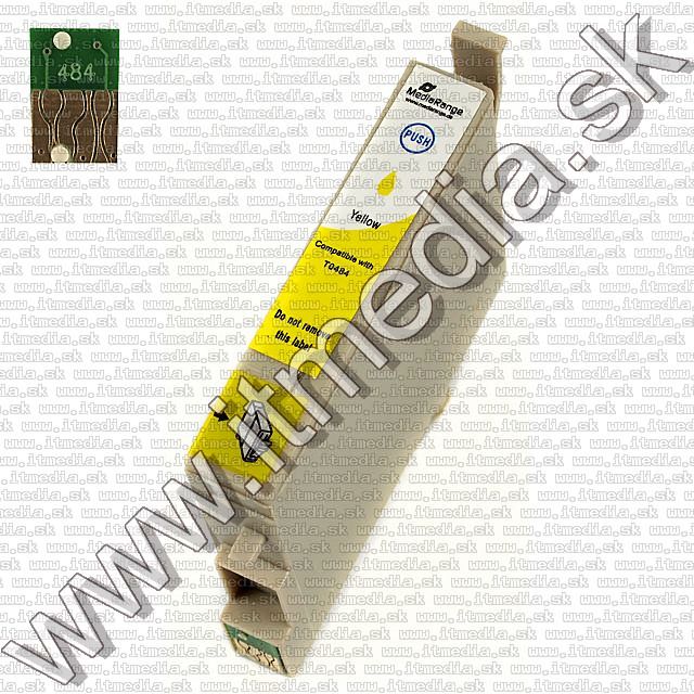 Image of Epson ink (MediaRange) 0T484 yellow (IT7501)