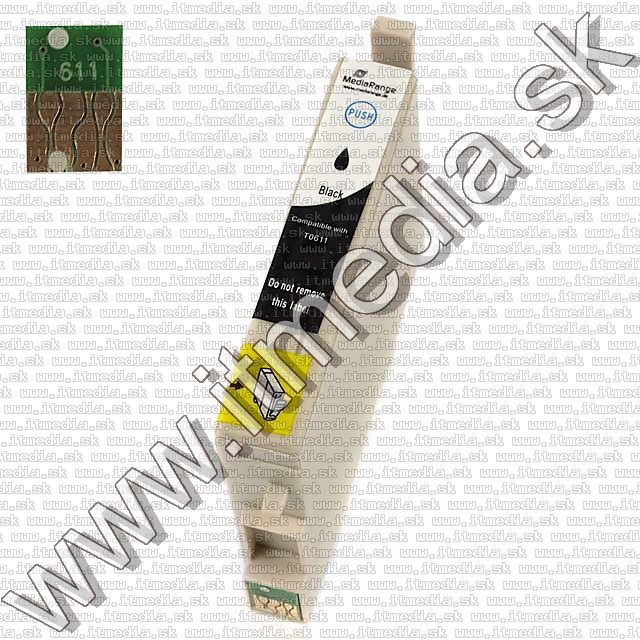Image of Epson ink (MediaRange) 0T611 black (IT7504)