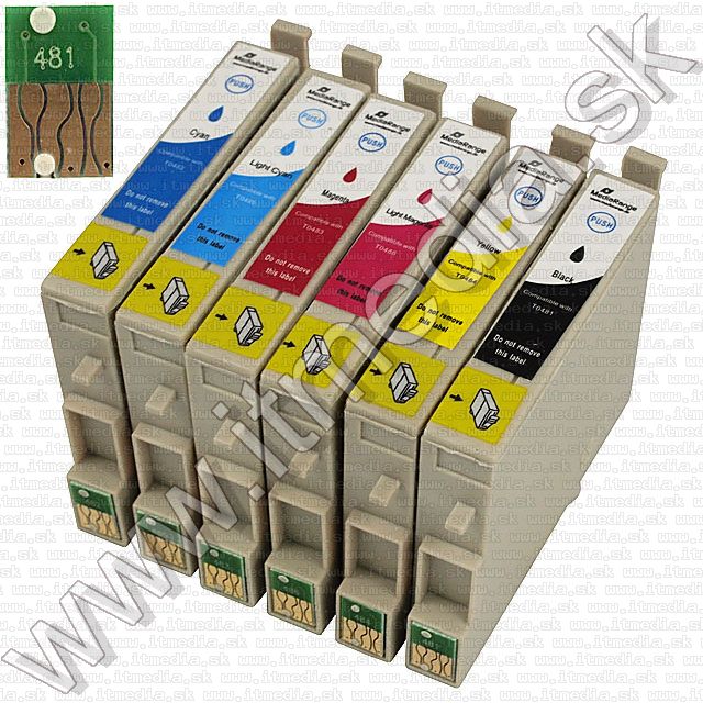 Image of Epson ink (Mediarange) ***T481-T486 MULTIPACK*** (IT7509)