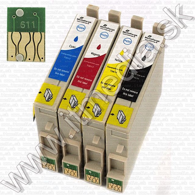 Image of Epson ink (Mediarange) ***T611-T614 MULTIPACK*** (IT7508)