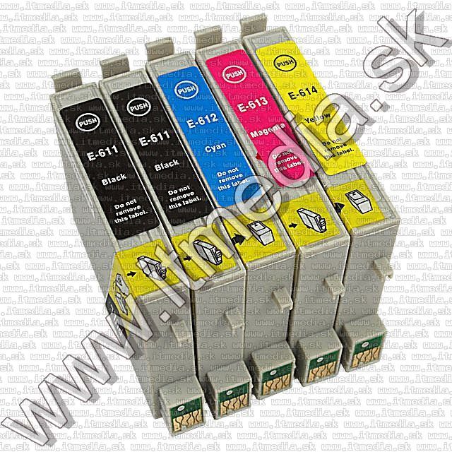 Image of Epson ink (Mediarange) ***2xT611+T612-T614 MULTIPACK*** (IT8843)