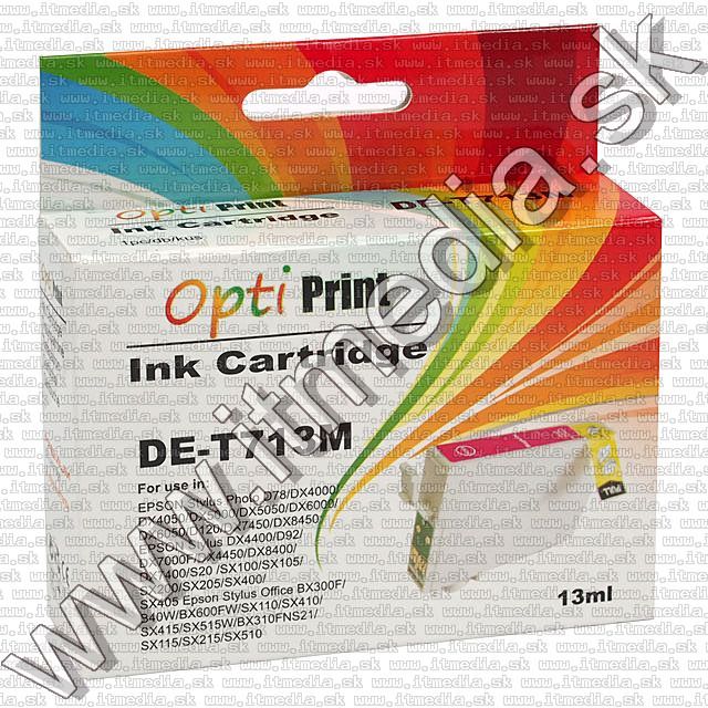 Image of Epson ink (optiPrint) 0T713 *Magenta* (6.0) (IT7451)
