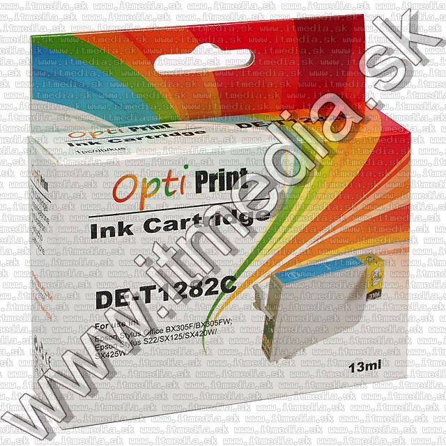 Image of Epson ink (optiPrint) T1282 Cyan (v6.2) (IT7454)