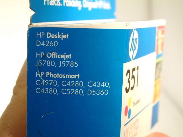 Image of HP ink (HP *Original*) 351 (CB337EE) 3.5ml (IT3313)