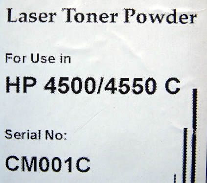 Image of IT Media HP 4500 refill powder Cyan 200g CM-001C (IT2884)