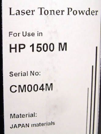 Image of IT Media HP 1500 refill powder Magenta 40g (IT2893)