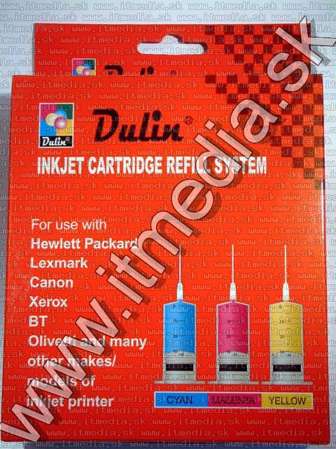 Image of Universal ink (Dulin) Refill Set 3x30 ml **COLOR** (IT2162)