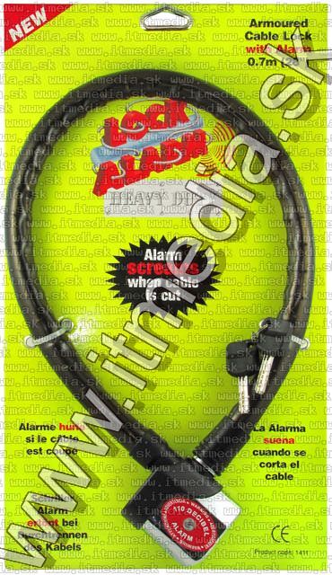 Image of Lock Alarm Heavy Duty 110dB 0.7m (1411) (IT5636)