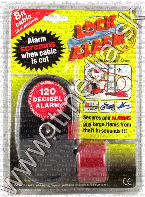 Image of Lock Alarm 120dB 2.4m (6796) (IT5639)