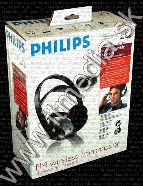 Image of Philips Wireless Headphones SBCHC8440 *RF* (IT5293)