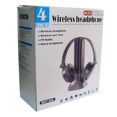 Image of Wireless Headphones WST-008 *mono* (IT5767)