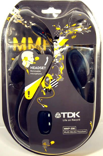 Image of TDK Headphones MMP200 (IT3741)