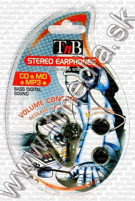 Image of TnB Earphones 3.5mm Jack *CS02* (IT3917)