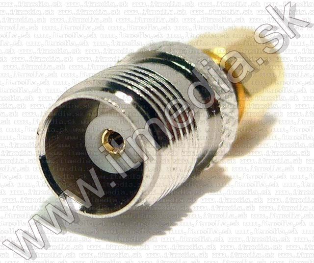 Image of SMA male - TNC female converter, golden (IT4920)