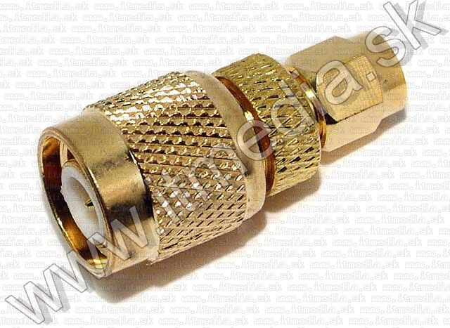 Image of SMA male - TNC male converter, golden (IT4921)