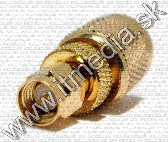 Image of SMA male - TNC male converter, golden (IT4921)