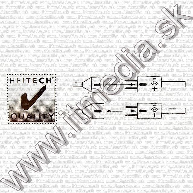Image of Heitech Universal Switching DC adaptor 1000mA 3-12V (IT8299)