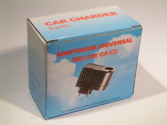 Image of IT Media *mini* DC adaptor 220v - 12v 500mA cigarlighter (IT1137)