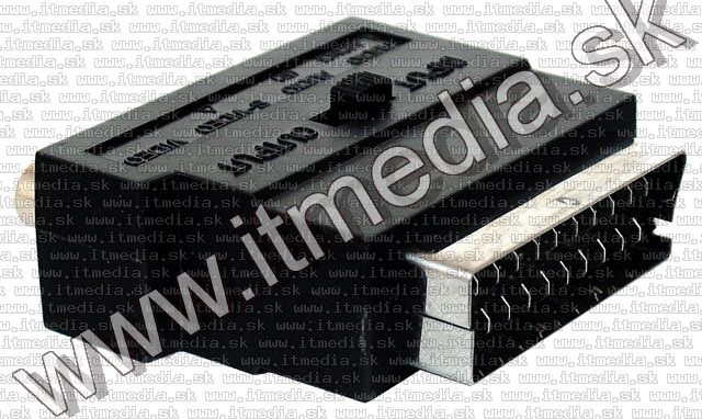 Image of Philips SCART adapter, S-video, 3xRCA *Plastic* (IT5237)