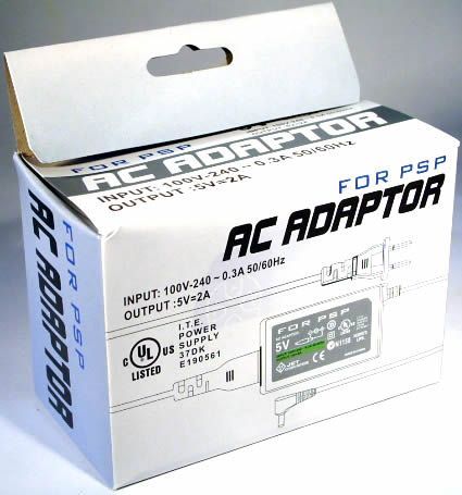 Image of Compatible PSP AC Power Adaptor (charger) 230v *old* (IT3008)
