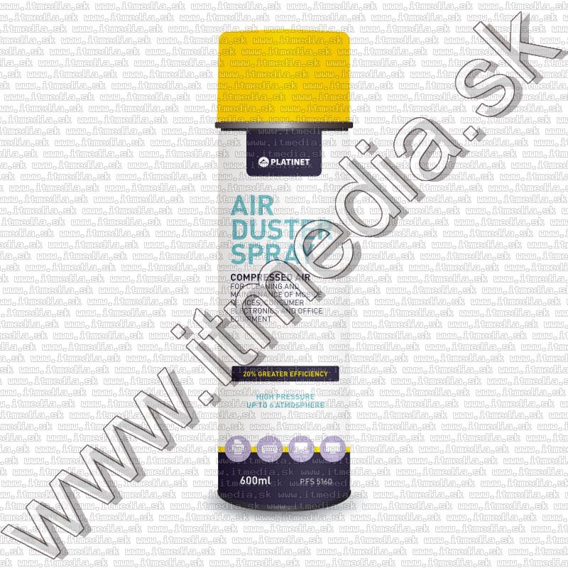 Image of Platinet Compressed Air Duster 600 ml *FS5160* (IT10712)