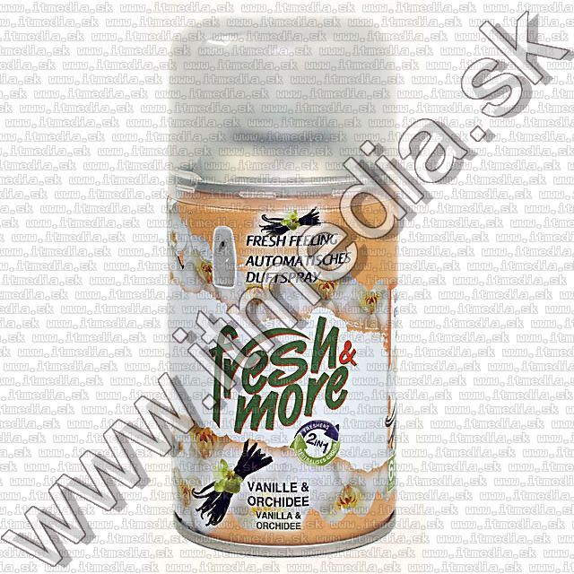 Fresh-n-More 250ml Air Fresher Cartridge *Vanilla and Orchidee* (IT7560) Image of Fresh-n-More 250ml Air Fresher Cartridge *Vanilla and Orchidee* (IT7560)