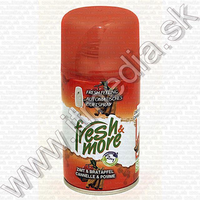 Image of Fresh-n-More 250ml Air Fresher Cartridge *Cinnamon and Apple* (IT7558)