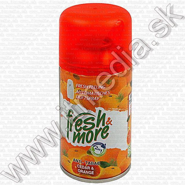 Image of Fresh n More 250ml Air Fresher Cartridge *Orange* *Anti-Tabac* (IT7306)