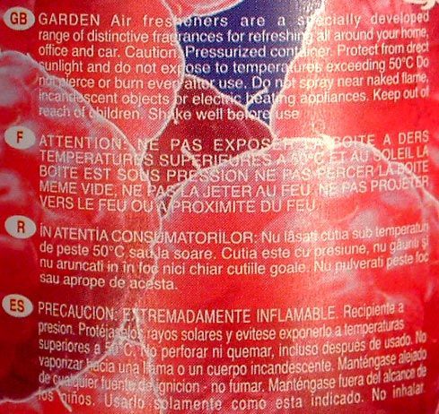 Image of Garden Air Fresher 300 ml *Raspberry* (IT4245)