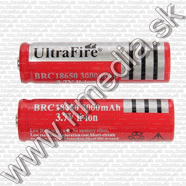 Image of UltraFire 3000 18650 Li-Ion Akku Cell 3.7V (IT9991)