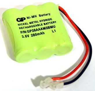 Image of CFL Ni-Cd akku 3.6v 280 mAh (IT3387)