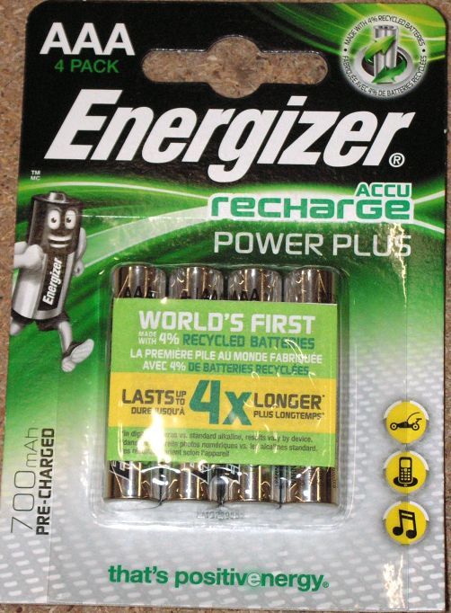 Image of Energizer akku R03 4x 700 mAh AAA *Power Plus* (IT13463)