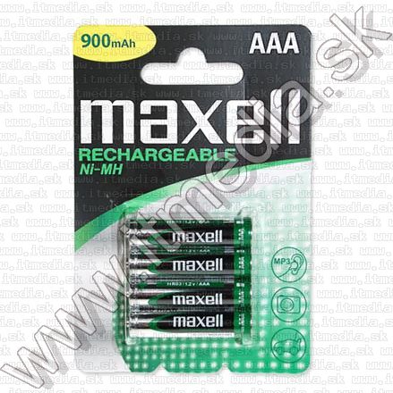 Image of Maxell Ni-Mh akku HR03 4x 900 mAh AAA (IT7724)